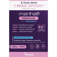 Gélules Manhae : Équilibre ménopause, bouffées de chaleur & bien-être
