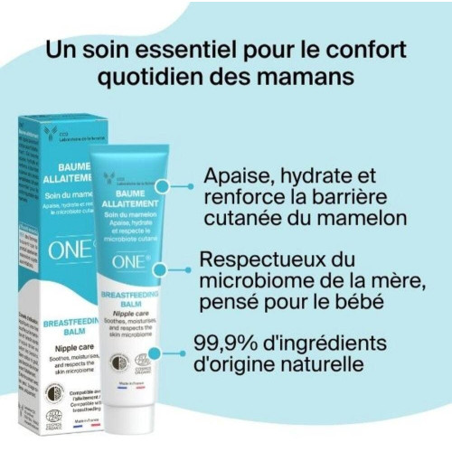 Baume allaitement CCD : Soin apaisant mamelons 30ml