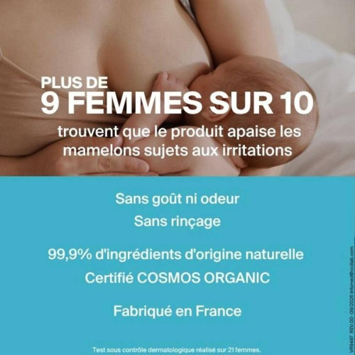 Baume allaitement CCD : Soin apaisant mamelons 30ml