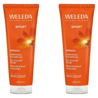 Gel Douche Weleda Arnica Sport - Douceur & Énergie Naturelle - 2x200mL
