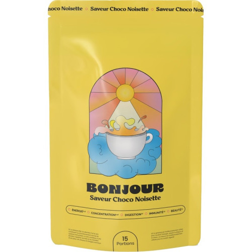 Bonjour Drink : Boisson aux Champignons Adaptogènes - 15 Portions