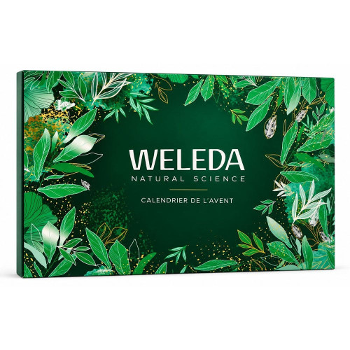 Calendrier Avent Weleda : 24 soins naturels grands formats