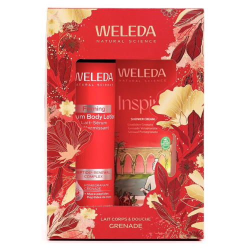 Weleda Coffret : Douche & Lait Corps Raffermissant