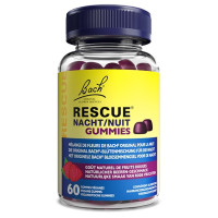 Gummies Rescue Nuit Fruits Rouges : 60 gommes pour un sommeil apaisé