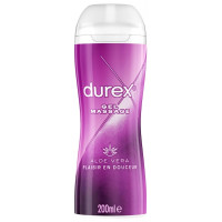 Durex Play Gel Massage Aloe Vera 200mL - Hydratant Apaisant