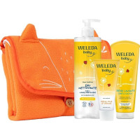 Kit Weleda Nomade : 3 soins + tapis - Calendula bio dès la naissance
