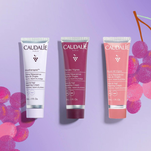 Caudalie Trio Crème Mains - 3x30ml : Nourrissez & Réparez