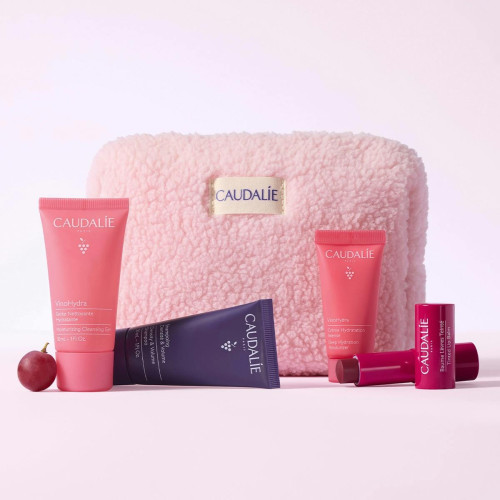 Caudalie Trousse Hiver : Coffret voyage 4 soins hydratants