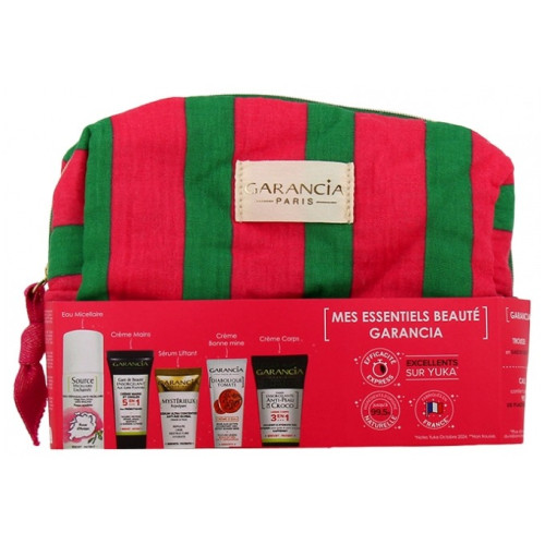 Trousse Beauté Garancia : 5 Essentiels Voyage pour Peau Éclatante