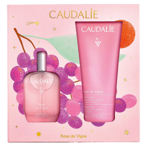 Caudalie Coffret Rose de Vigne : 2 soins naturels & frais