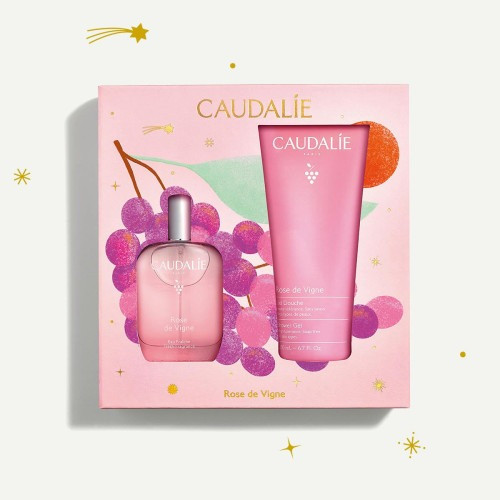Caudalie Coffret Rose de Vigne : 2 soins naturels & frais
