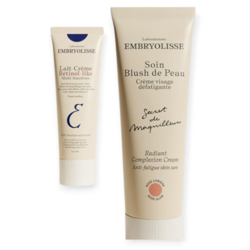 Coffret Embryolisse : Anti-âge & éclat - Duo soin rétinol-like + blush