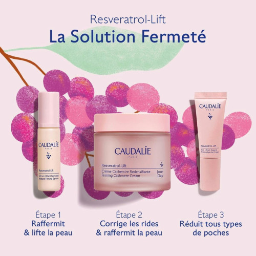 Coffret Caudalie Fermeté : Crème jour/nuit + contour des yeux liftant