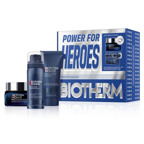 Biotherm Homme Coffret Force Suprême : Anti-âge & Rasage Doux