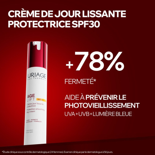 Crème Anti-Âge Uriage SPF30 : Lissez & Protégez votre peau