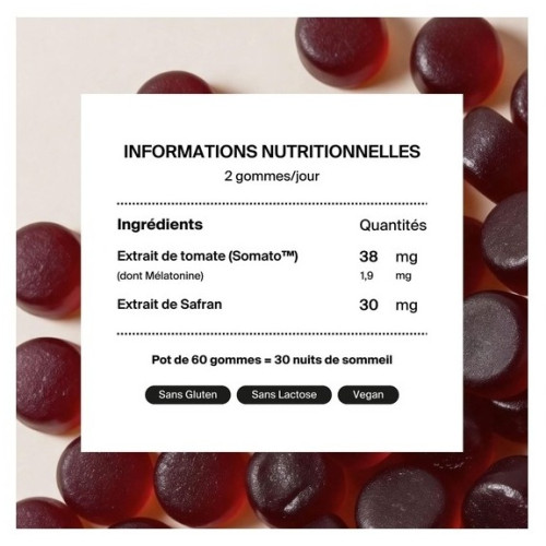 Naali Dream Gummies : Sommeil naturel sans sucre, mélatonine végétale
