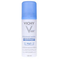 VICHY Déodorant Minéral 125mL - Efficacité 48h Sans Aluminium