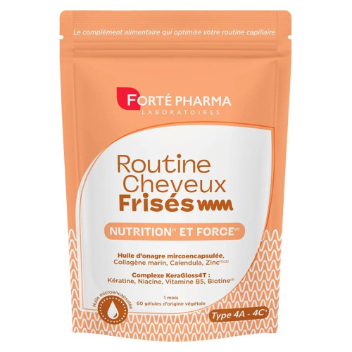Forté Pharma : Gélules Frisés - Nutrition & Force Capillaire