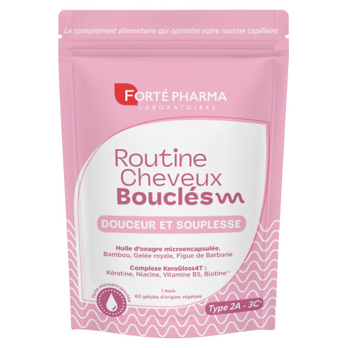Forté Pharma Bouclés : Douceur & Souplesse en 60 gélules