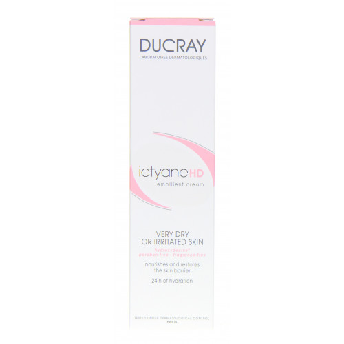 DUCRAY ICTYANE HD Crème 50mL - Soin Peaux Sèches Irritées