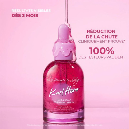 Sérum Loly Kurl Hero - Croissance & densité cheveux bouclés 50 mL