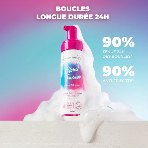 Cloud Fusion : Mousse Hydratante pour Boucles Définies & Souples
