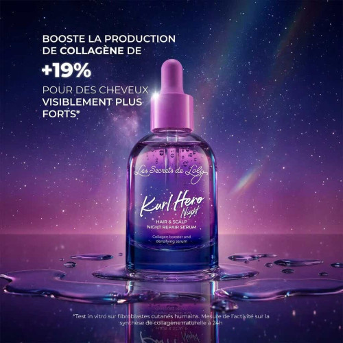 Sérum Nuit Loly Kurl Hero - Renforce & Répare Cuir Chevelu