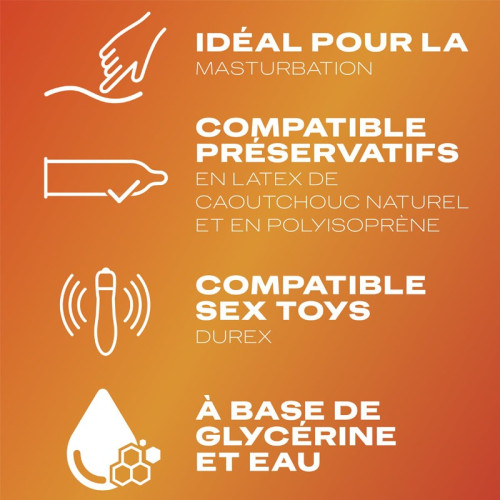 Durex Gel Lubrifiant Hot : Chaleur & Plaisir Intensifiés - 100ml