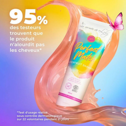 Loly Perfect Match : Shampooing Léger pour Boucles - 97% Nature