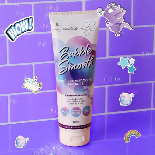 Après-Shampooing Loly : Démêlant Doux pour Boucles Enfants - 250ml