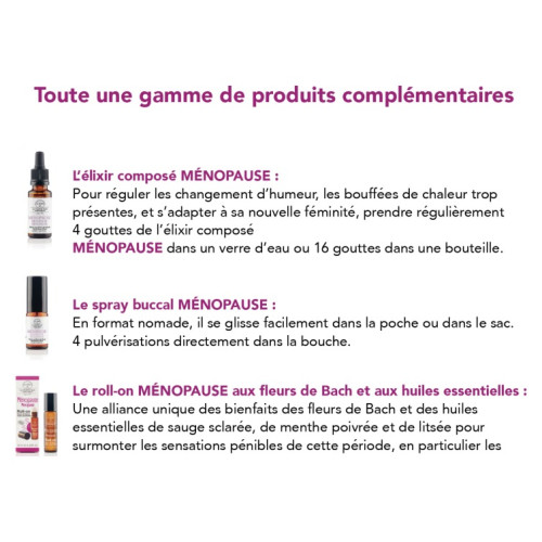 Elixirs & Co Ménopause 20ml Sérénité & Équilibre Parapharmacie en ligne