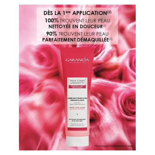 Garancia Crème Démaquillante : 2-en-1 Ultra-Nettoyante & Nourrissante