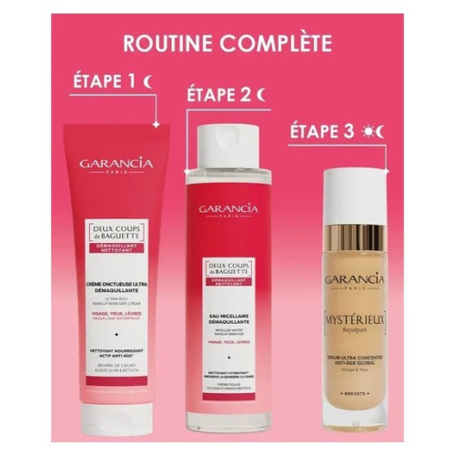 Garancia Crème Démaquillante : 2-en-1 Ultra-Nettoyante & Nourrissante