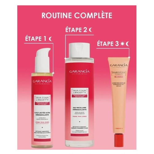 Garancia Huile Lactée : Démaquillage waterproof en 2 gestes