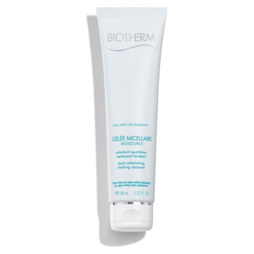 Gelée exfoliante Biotherm : nettoyage + éclat quotidien - 150ml