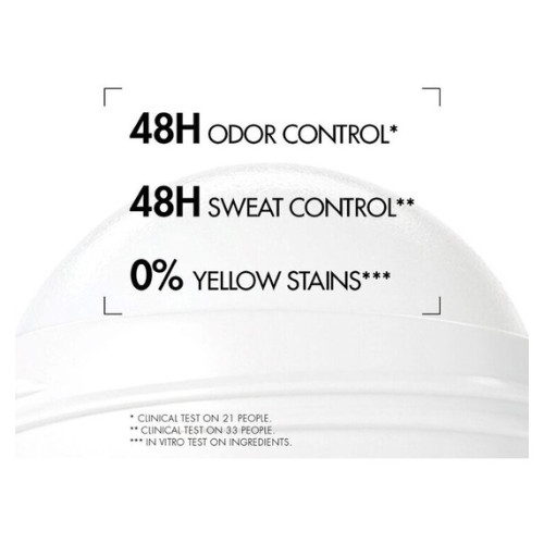 BIOTHERM Déo Invisible 48h : Anti-Transpirant Roll-On sans traces