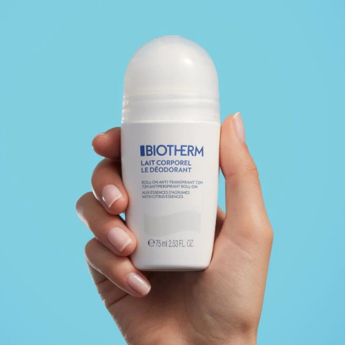 Déodorant Biotherm Roll-On 72h - Fraîcheur 48h & Peau Douce