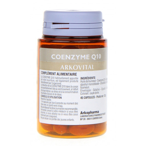 ARKOPHARMA Arkovital Coenzyme Q10-8283 ARKOPHARMA Arkovital Coenzyme Q10-8283