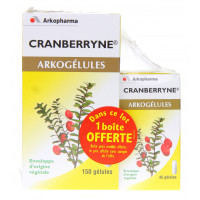 ARKOPHARMA Arkogélules Cranberryne 150 Gélules + 45 Gélules Offertes-8286