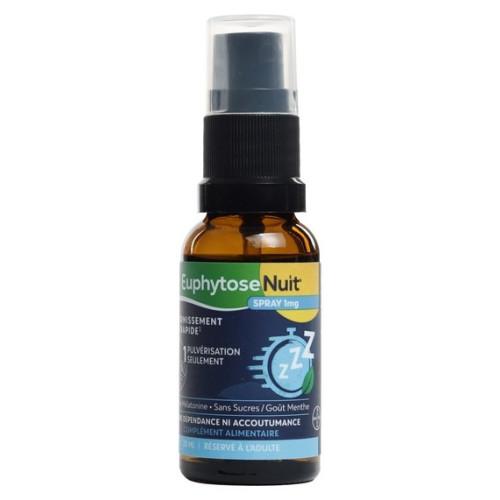 Bayer Euphytose Nuit Spray 20 ml Sommeil Rapide et Réparateur Pharma360