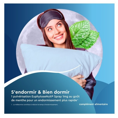 Bayer Euphytose Nuit Spray 20 ml Sommeil Rapide et Réparateur Pharma360