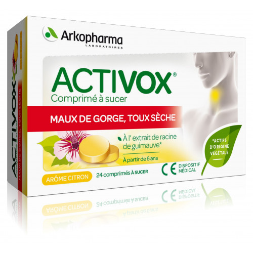 Activox® Pastilles – Arkopharma France