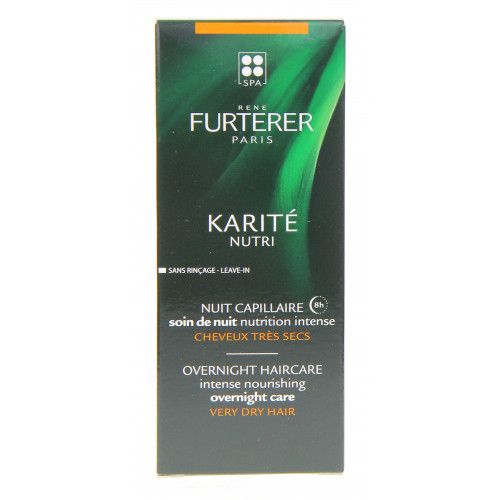 Furterer Karité Nutri Nuit 75ml - Nutrition Intense Cheveux Secs