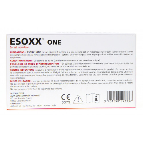 Esoxx-One Traitement du Reflux Gastro-?sophagien
