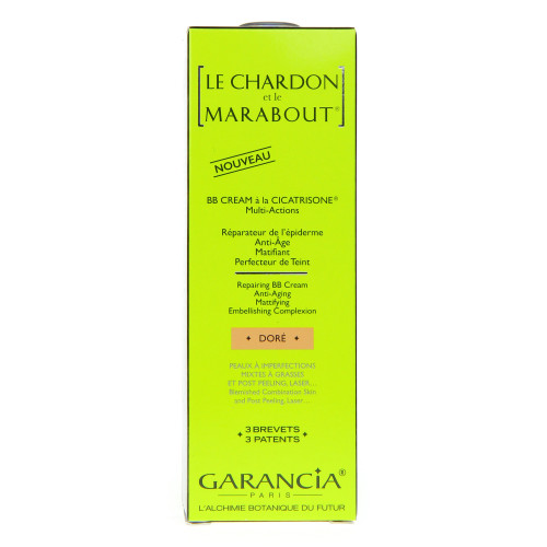 GARANCIA BB Crème Dorée 30mL - Réparatrice Anti-Âge Matifiante