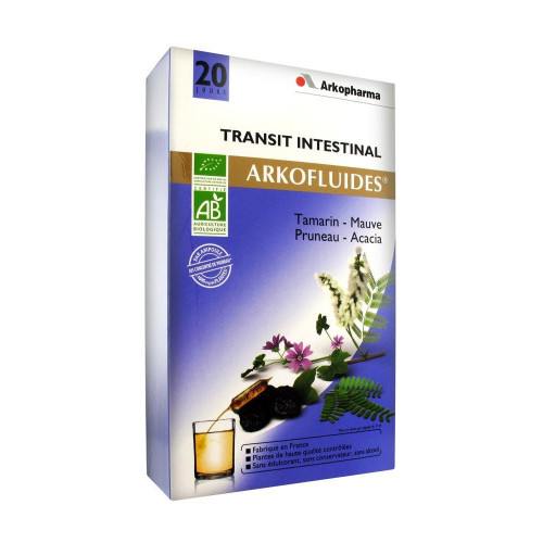 ARKOPHARMA Arkofluides Transit Intestinal 20 Ampoules-9044