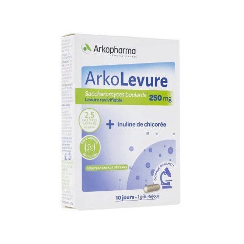 ARKOPHARMA Arkolevure 250 mg 10 Gélules-9052 ARKOPHARMA Arkolevure 250 mg 10 Gélules-9052