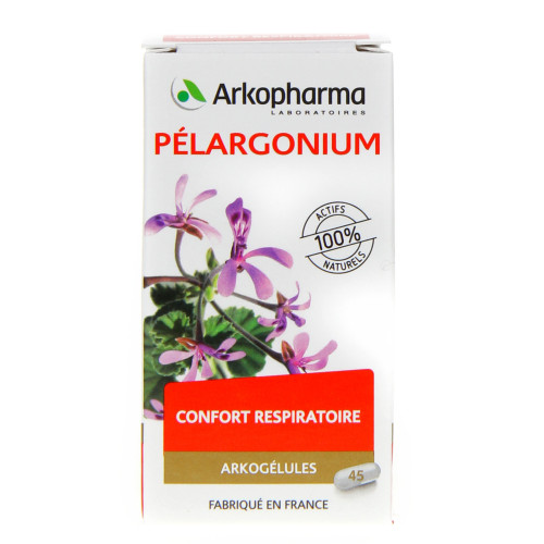 Arkopharma Arkogélules Pelargonium 45 Gélules - Boost Immunitaire sur