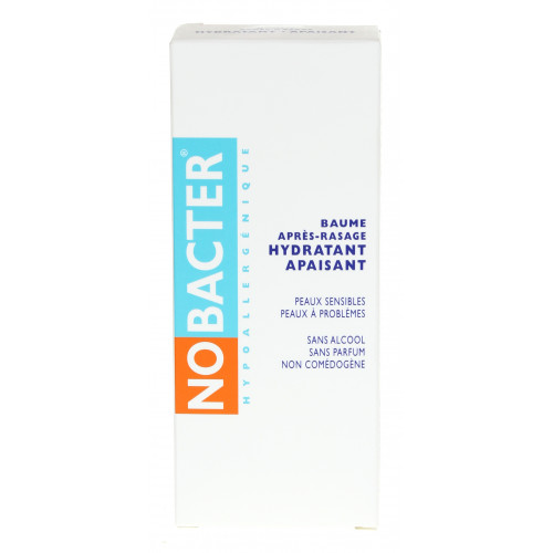 Nobacter Baume Après Rasage 75mL - Hydratant Adoucissant Antibactérien