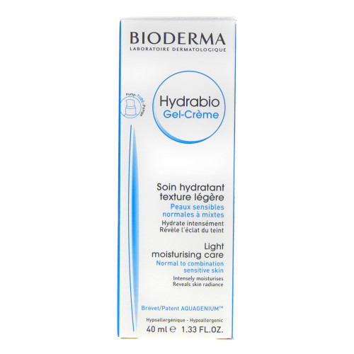 BIODERMA Hydrabio Gel-Crème 40mL - Hydratation Légère sur